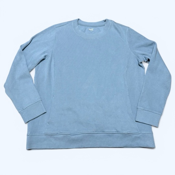 Duluth Trading Co Blue Crew Neck Sweatshirt size XL - Picture 1 of 3